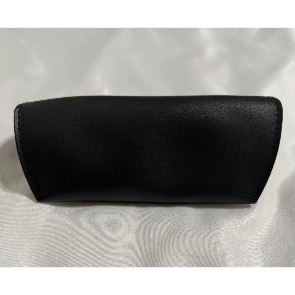 Authentic‎ Ray-Ban Black Leather Sunglasses Snap Semi Hard Case